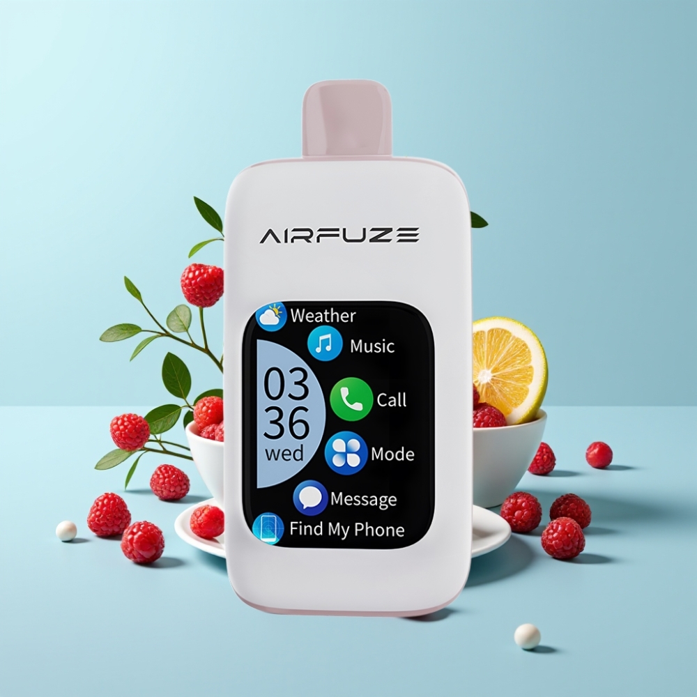 AirFuze Smart 30000 Puffs Disposable Pod Berry Burst 900mAh Type-C Touch Screen