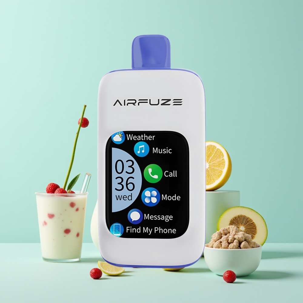 AirFuze Smart 30000 Puffs Disposable Pod Miami Mint with 2.01" Touch Screen & Type-C