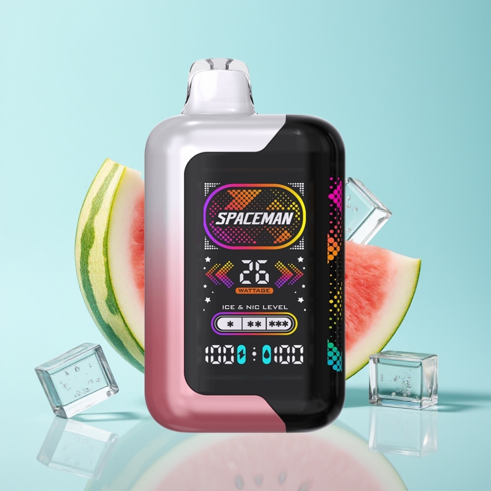 SMOK SPACEMAN SP40000 Zero Nicotine Disposable Watermelon Ice 1000mAh 20mL Dual Coil