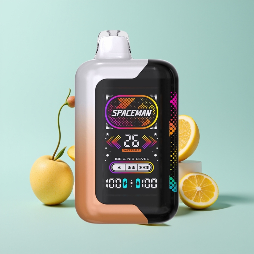 SMOK Spaceman SP40000 Zero Nicotine Disposable 20ml Sour Mango Honey Dew 1000mAh 4 Power Modes