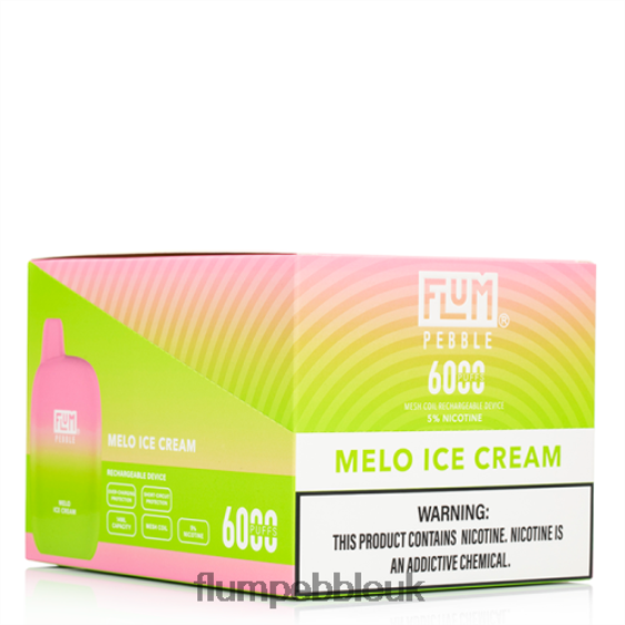 FLUM PEBBLES 6000 PUFFS 10 PACKS | Flum Pebble Vape Review R6464B56 Melo Ice Cream