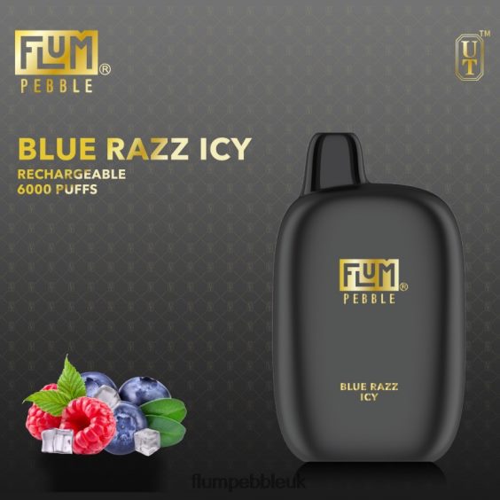FLUM PEBBLES 6000 PUFFS | Flum Pebble Vape Near Me R6464B14 Blue Razz Icy